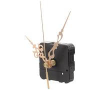 SWETRACE Kits D'horloges à Monter Soi-même Mécanisme Horloge Murale à Mouvement Inversé, Aiguilles en Métal Or et Remplacement du Mécanisme Horloge Murale à Piles