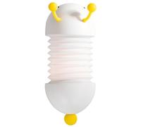 SWETRACE Lampe LED USB Rechargeable, Petite Lampe Extensible de Chenille Veilleuse de Chevet en Silicone Abs et Pp pour Chambre D'garçon et Filles pour Garçon et Fille