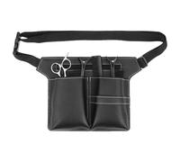SWETRACE Paquet à Outils de Coiffeur et Design Simple Ceinture Réglable en Cuir Noir Grosse Capacité Protège Accidents pour Hommes et Femmes