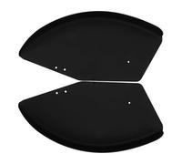 SWETRACE Planche de Protection Coupe-vent pour Fauteuil Roulant, Paire de 2 Pièces en Abs Noir, Compatibilité et Durabilité Exceptionnelle pour Usage Quotidien