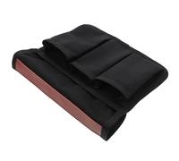 SWETRACE Pochette pour Fauteuil à Accoudoir Suspendu en Coton Noir Portable Multifonction pour Camping et Pique-niques