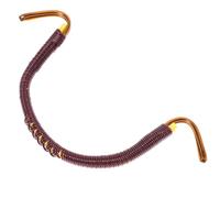 SWETRACE Poignée de Théière Remplaçable en Fer et Pvc Couleur Café Extrémités Flexibles, Résistante à L'usure, Accessoire pour Ustensiles Cuisine et Usage Domestique