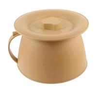 SWETRACE Pot de Chambre Unisexe en Plastique Résistant avec Couvercle, Facile à Nettoyer, Base Plate Stable, pour Garçon et Filles et Personnes Âgées