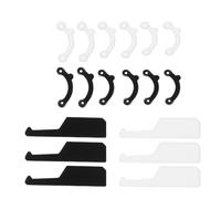 SWETRACE Redresseur de Pont Élévateur Invisible 18pcs en Silicone et Pet, Outil Facile à Utiliser pour Lifting et Mise du Nez, Accessoire Beauté pour Visage