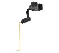 SWETRACE Support de Téléphone pour Saxophone Alto Clip Lyre en Acier Inoxydable, Angles de Vue Réglables et Prise Stable pour Pratique à Domicile ou Événements en Groupe