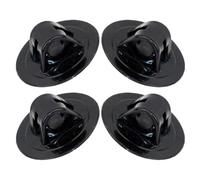 SWETRACE Support Moteur de Kayak en PVC Noir 4pcs Fixation Sécurisée et Réglage d'angle pour Canoë et Bateau Gonflable