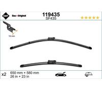SWF VisioFlex Balai d'essuie-glace Avant 650mm/580mm