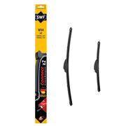 SWF Connect - U14 - Kit de Balais d’essuie-glace plats 550 mm / 350 mm fabriqués en Allemagne pour une performance d’essuyage optimale - Avant - Lot de 2 Essuies-glaces - 507833