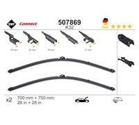 SWF Balai d'essuie-glace avec spoiler Avant | Version: Balai d'essuie-glace plat | Longueur 1: 700mm | Longueur 2: 700mm 507869
