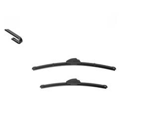 SWF Connect - U17 - Kit de Balais d’essuie-glace plats 500 mm / 450 mm fabriqués en Allemagne pour une performance d’essuyage optimale - Avant - Lot de 2 Essuies-glaces - 507836