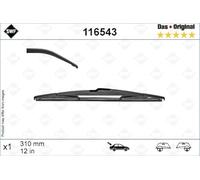 Balai d'essuie-glace compatibilite avec HYUNDAI KIA HYUNDAI (BEIJING) 116543