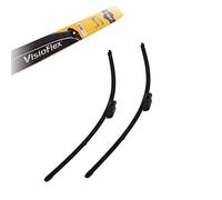 SWF Das Original - SF358 - Kit d'Essuie-glaces Plats 590 mm / 580 mm d'Origine de Haute performance, Visibilité Supérieure sur la Route, Installation Facile - Front - Lot de 2 Balais - 119358
