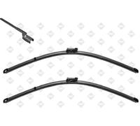 SWF Das Original - SF457 - Kit d'Essuie-glaces Plats 800 mm / 700 mm d'Origine de Haute performance, Visibilité Supérieure sur la Route, Installation Facile - Front - Lot de 2 Balais - 119457