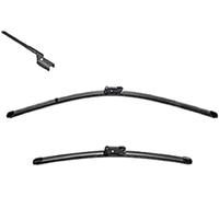 SWF Das Original - SF491 - Kit d'Essuie-glaces Plats 600 mm / 430 mm d'Origine de Haute performance, Visibilité Supérieure sur la Route, Installation Facile - Front - Lot de 2 Balais - 119491