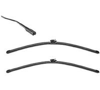SWF Das Original - SF496 - Kit d'Essuie-glaces Plats 650 mm / 600 mm d'Origine de Haute performance, Visibilité Supérieure sur la Route, Installation Facile - Front - Lot de 2 Balais - 119496