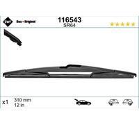 SWF Essuie-glace arrière Balai d'essuie-glace arrière 116543 arrière 310mm