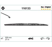 Balai d'essuie-glace SWF 116133, 525mm, Avant, 1 Pièce