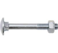 SWG 223 10 80 67 Boulon de carrosserie 10 mm 80 mm 4 pans DIN 603 acier galvanisé 20 pc(s)