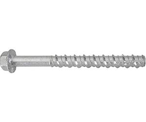 SWG 235 10 080 16 Lot de 10 vis à béton 10 mm 80 mm en acier galvanisé