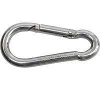 SWG 680 154 800 75 Mousqueton de pompier En acier galvanisé, zingué (L x l) 100 mm x 10 mm