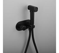 SWHC Douchette WC, Douchette Toilette WC, Deux Modes De Débit, Tuyau Flexible De 1,5 M, Pression Réglable,Toilette WC pour Salle De Bain,Hygiène Personnelle,Soins De Nettoyage