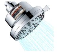 SWHC Tete De Douche Pluie 8 Fonctions, 20 Étapes Filtre De Douche, Filtre Douche Anti Calcaire, Adoucisseur d'eau Douche, Filtre Pommeau Douche, Shower Filter pour Éliminer Chlore, Tête De Douche