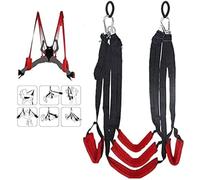 SWHONG Ceinture d'exercice Rotative à 360 Degrés, Fauteuil à Bascule De Yoga Aérien Réglable en Nylon, Cadeau Surprise pour Lui