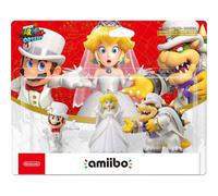 Amiibo Bowser + Mario + Peach Tenues De Mariage