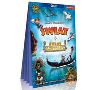 Świat + Świat antyczny comfort ! mapa laminowana (éducation pour les enfants en polonais)