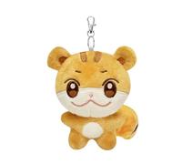 Swico Remado Porte-clés mignon en forme d'animal de dessin animé, porte-clés de voiture, pendentif pour femme, sac à main, portefeuille, pendentifs, décoration, Orange-HJ, Large