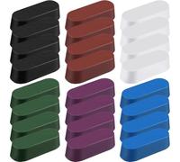 Swiffen 24 pièces de composé de polissage en vrac pour coupe de roues sculptées sur bois pour bijoutiers en métal