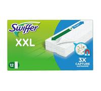 SWIFFER Balai Attrape-Poussière Recharges Lingettes Poussières - 12 unités