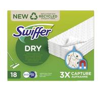 Swiffer Balai Attrape-Poussière Recharges Lingettes Sèches 18 Unités