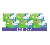 SWIFFER Balai Attrape-Poussière XXL - Recharges Lingettes sèches - Lot de 6 x 12