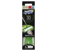 Swiffer Balai Ramasse-Poussière + 4 Chiffons 3D Clean Fabriqué En Italie