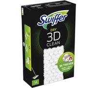 Swiffer DRY 3D CLEAN lingettes pour sol 14 pces