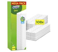Swiffer Dry Floor Cloths Refill Pack PACK XXL 3PACK/108pcs