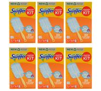Swiffer Duster 6 X STARTER SET 1 Manche + 3 Chiffons Avec Parfum FEBREZE