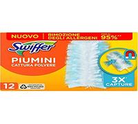 Swiffer Duster - Doudoune Anti-poussière - 12 couettes - Attrape et Attrape la poussière et la saleté - Atteint Les endroits Les Plus Difficiles de la Maison - Jusqu'à 95% d'allergènes en Moins