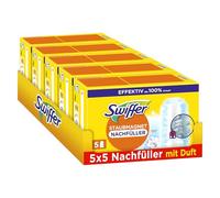 Swiffer Duster Doudounes Capture Poudre, 25 Doudounes, Capture et Piège La Poussière et La Sale, Atteint Les Points Les Plus Difficiles de la Maison, Maxi Taille