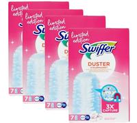 Swiffer Duster Limited Edition Doudounes Capture De La Poussière 7 Pièces De Rechange (4 Unités)
