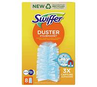 Swiffer Duster, Pack de 25, Recharges Plumeau, Dépoussiérante, Attrape-Poussière, Pour Entretien Maison