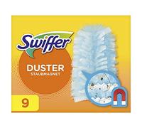 Swiffer Duster, Pack de 9, Recharges Plumeau, Dépoussiérante, Attrape-Poussière, Pour Entretien Maison, Parfum Febreze