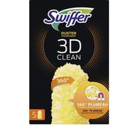 SWIFFER Duster Plumeau nettoyage 3D 360 - Recharges 5 unités