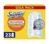 Swiffer - Recharges Duster - Attrape et retient 3x plus de poussière et de cheveux - 23 unités