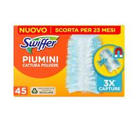 Swiffer Duster Recharges, 45 Pièces (15x3), Recharges Dépoussiérantes, Plumeau Attrape-Poussière Attrape et Retient la Poussière