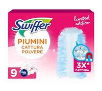 Swiffer Duster Recharges pour plumeaux attrape-poussière, 9 chiffons | Capture 3 fois plus de poussière et de peaux/cheveux par rapport au balai traditionnel, des milliers de microfibres