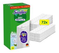 Swiffer Floor Sweeper Replacements Dry, 72pcs