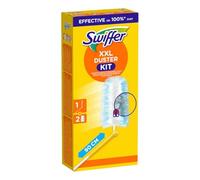 Swiffer Kit – 1 plumeau attrape-poussière XXL et 2 chiffons
