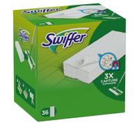 Swiffer Chiffons anti-poussière 1841802 Pad Floor Dry – 36 pièces